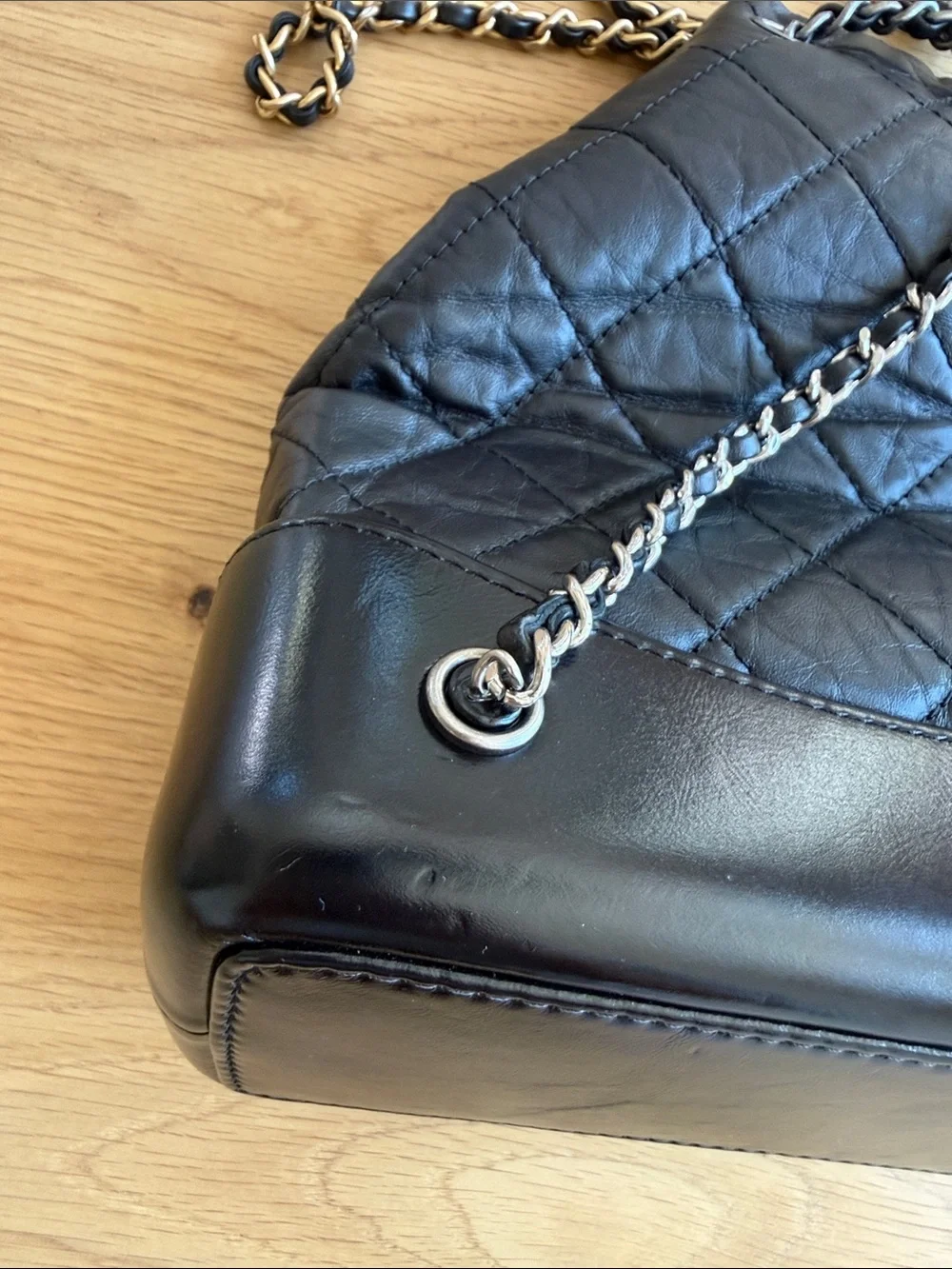 100% AUTHENTIC CHANEL GABRIELLE BACKPACK- BLACK